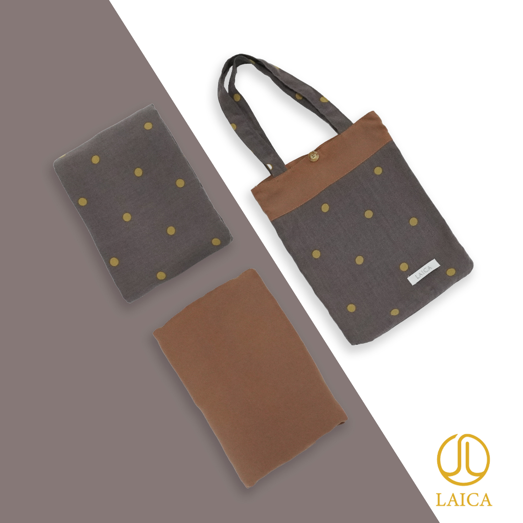 Mukena Laica Kombinasi Rayon Maira "New Series" 2in1