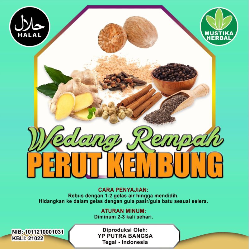 

wedang rempah perut kembung