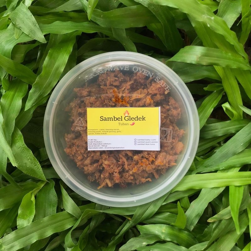 

sambel gledek ayam pedas kemasan 100gr