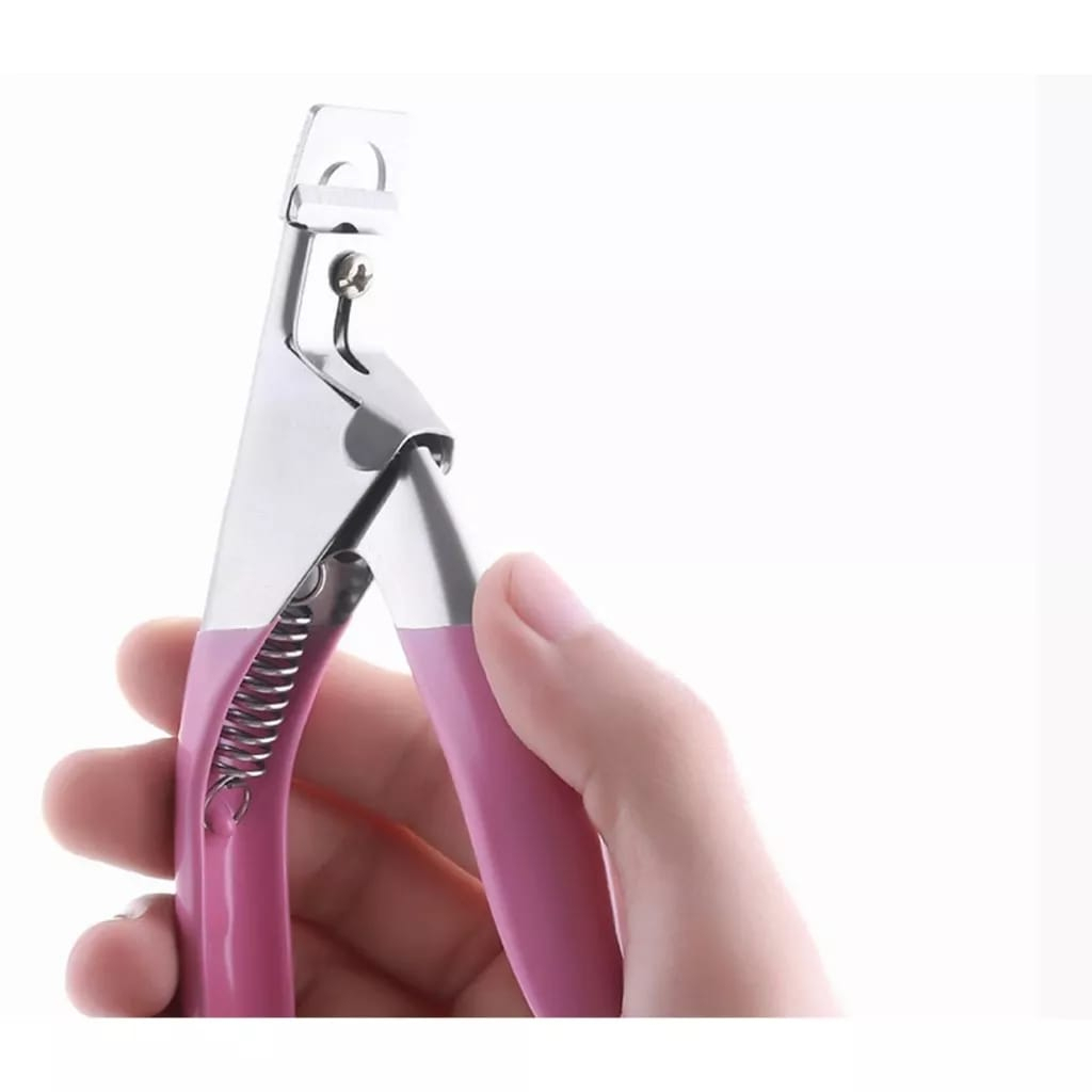 Edge Clipper Cutter Gunting Kuku Palsu Soligen Stainless Steel Bentuk U/Nail Art Tools Clipper S847