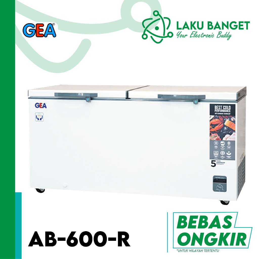 GEA Chest Freezer Ab-600R / Chest Freezer GEA Ab 600 R / Freezer GEA tipe terbaru Garansi Resmi Free