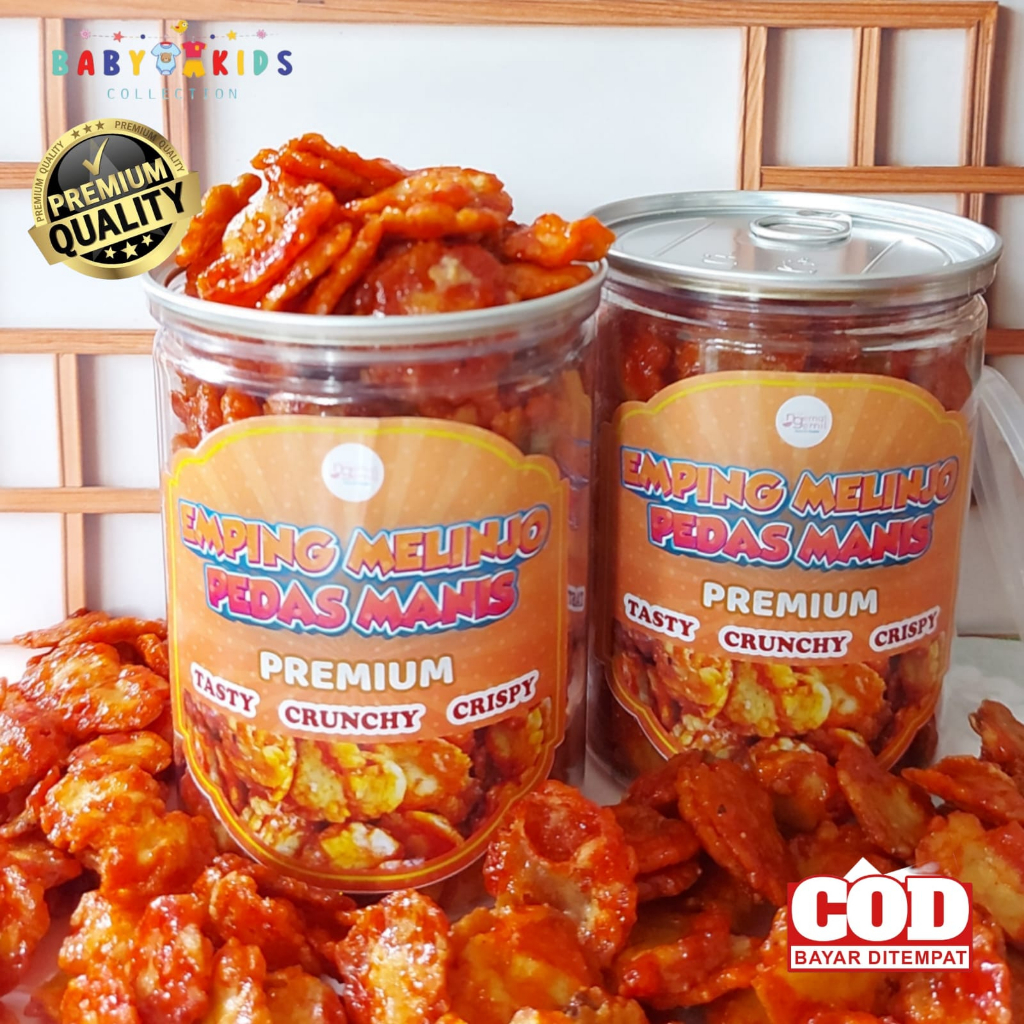 

Can Emping Melinjo Pedas Manis Kripik Emping Balado Manis Pedas Kualitas Premium