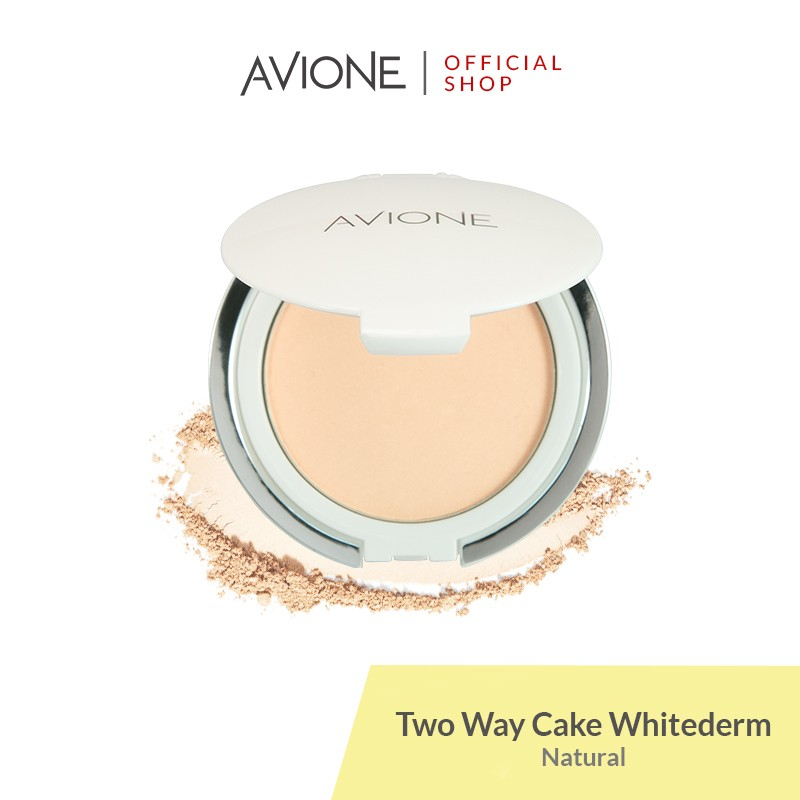 AVIONE Two Way Cake TWC Whitederm Series - Bedak Wajah