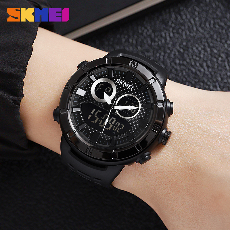 SKMEI 2014 Jam Tangan Pria Digital Analog Anti Air 5 Bar WATCHKITE WKOS