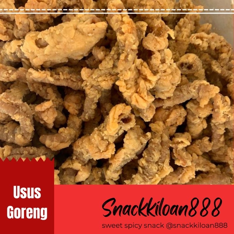 

usus goreng / usus krispy