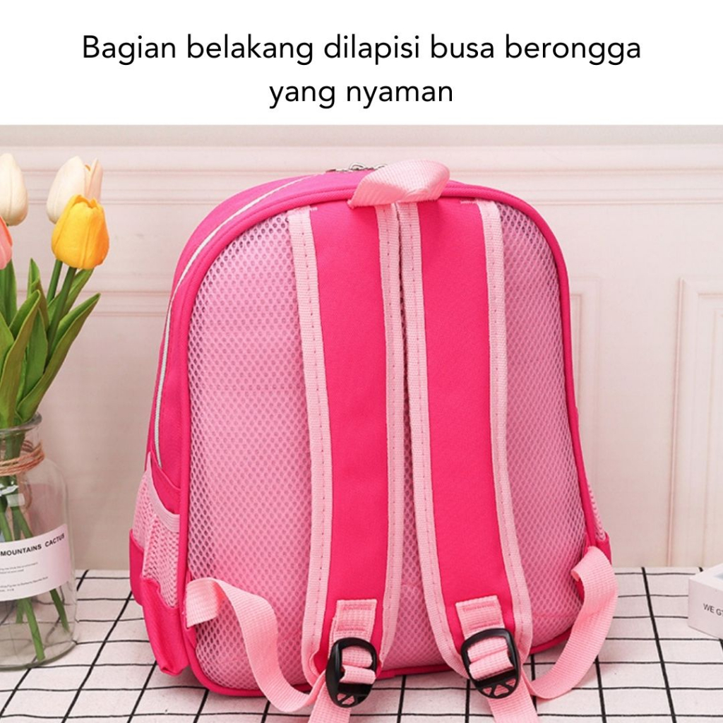 [M.Toys] Tas Ransel Anak Sekolah Karakter Imut dan Lucu Cocok Buat TK dan PAUD Kualitas Import Premium -M0227