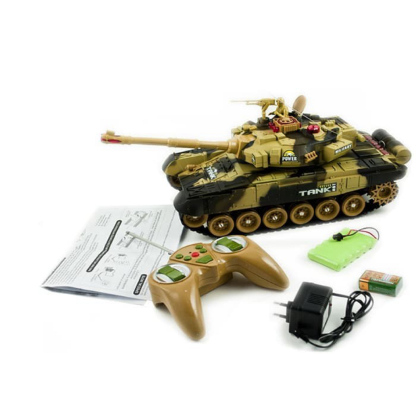 

Dijual Mainan RC War Tank / Remote Control Tank Besar Murah