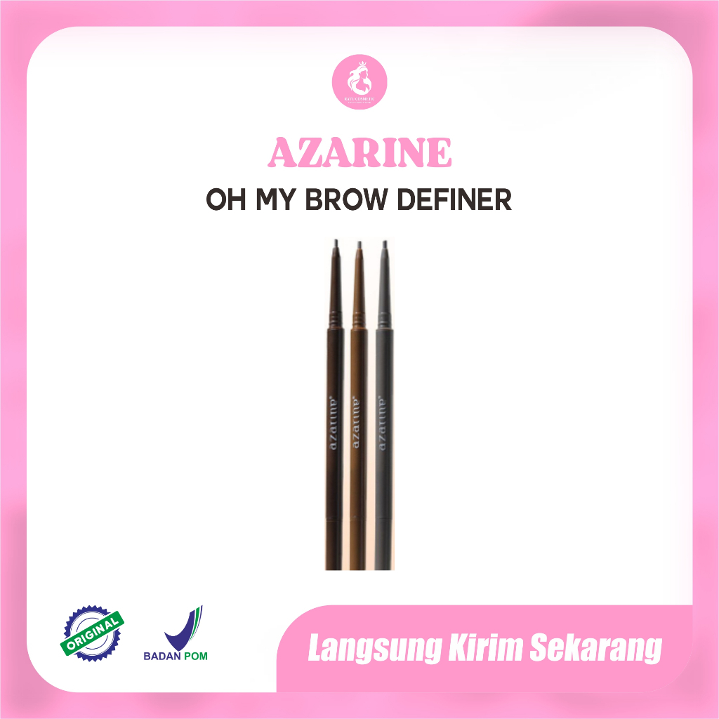 AZARINE MY BROW DEFINER Pensil Alis Matic Eyebrow Pencil 0.06gr