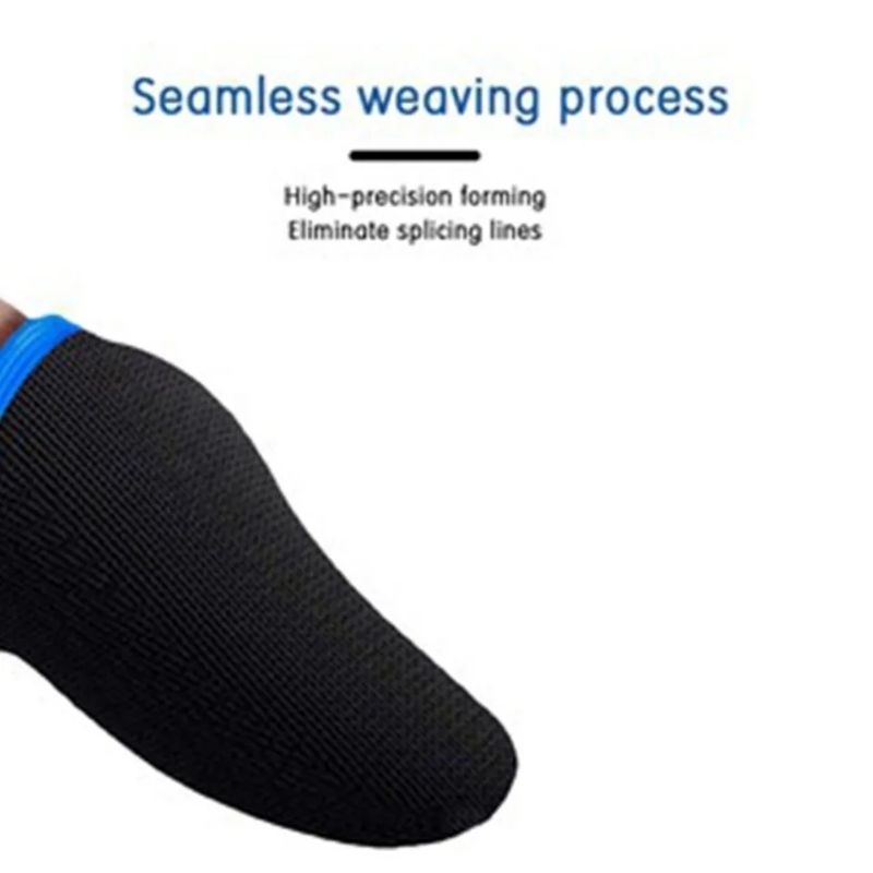 SARUNG JEMPOL WASP FEELERS Game US $0.92  69%OFF | 2pcs Gaming Finger Sleeve Game Controller Sweatproof Gloves Breathable Fingertips For Mobile Games Touch Screen Finger Cots