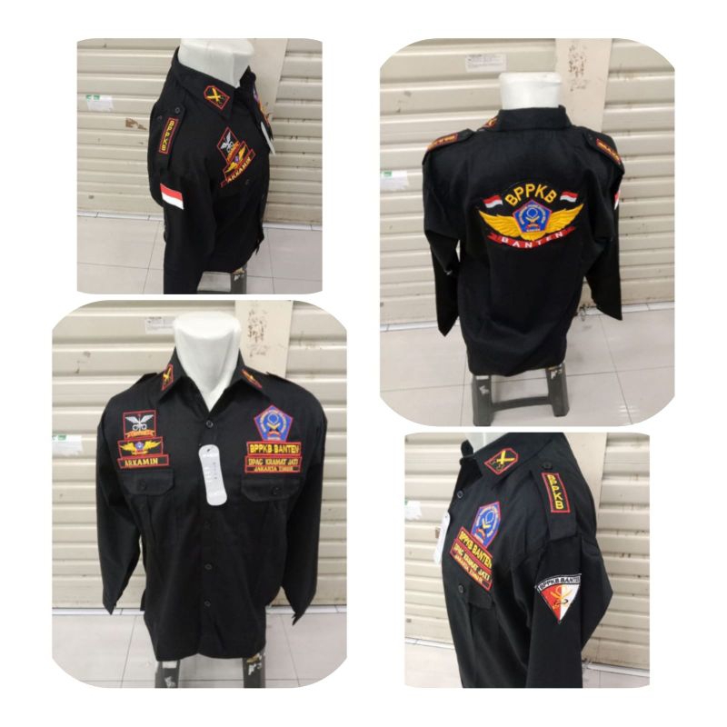 KEMEJA BPPKB BANTEN BORDIR || SERAGAM BPPKB BANTEN BORDIR FULSET || BAJU BPPKB BANTEN BORDIR || LENG