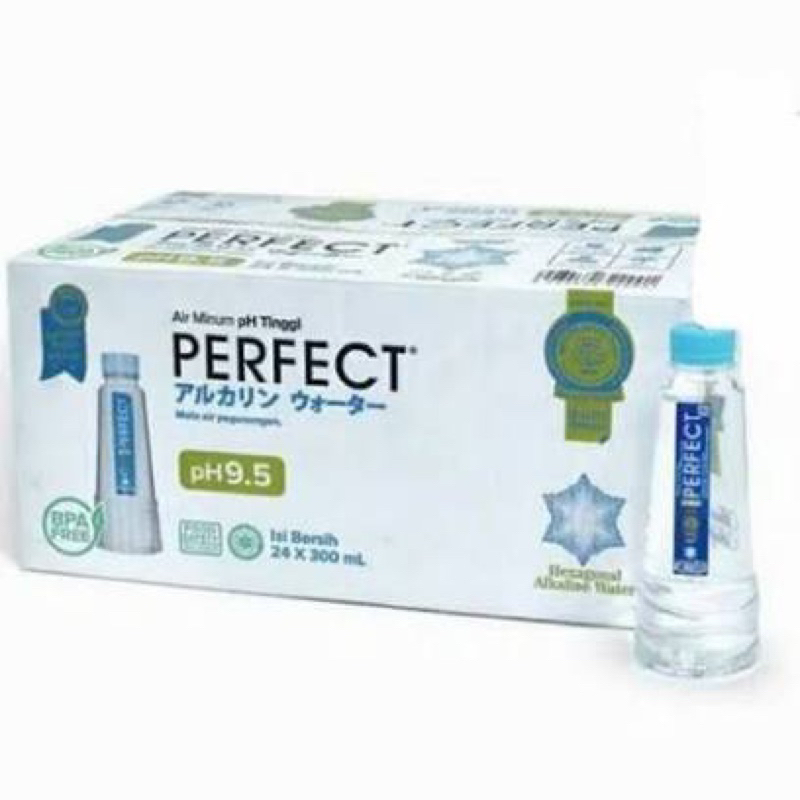 

Perfect Alkaline Water 300ml / Air mineral Ph 9.5 1 Dus isi 24