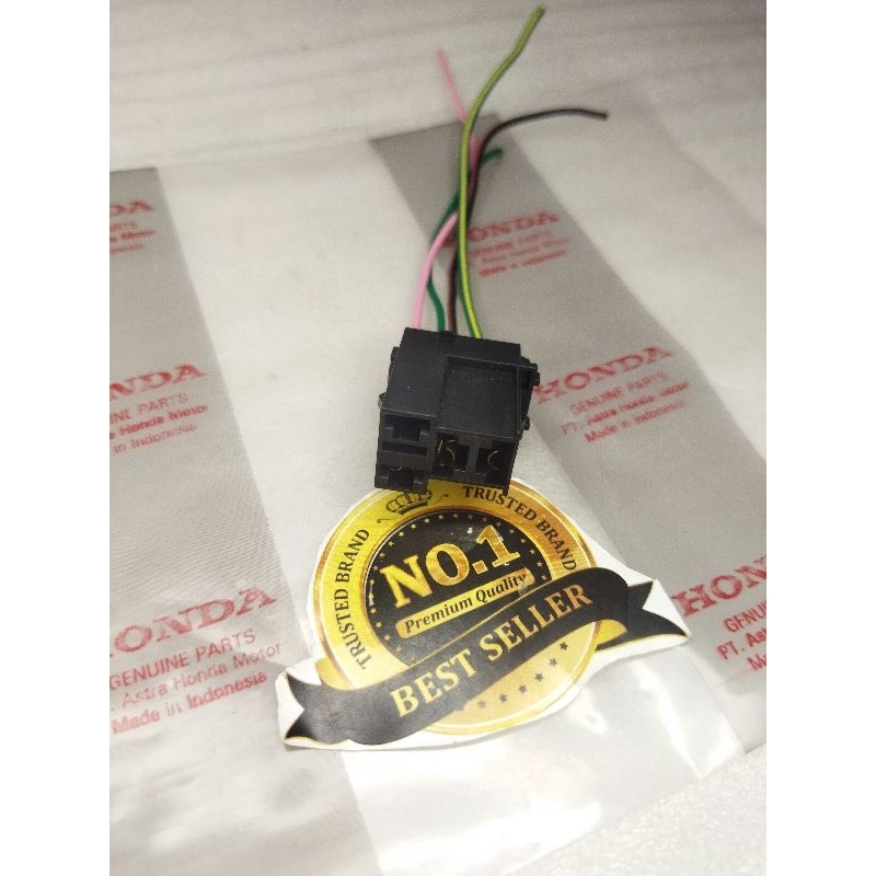 soket relay kaki 4 piting set relay kaki 4 Vario 125 Vario 150 esp beat fi Scoopy fi original