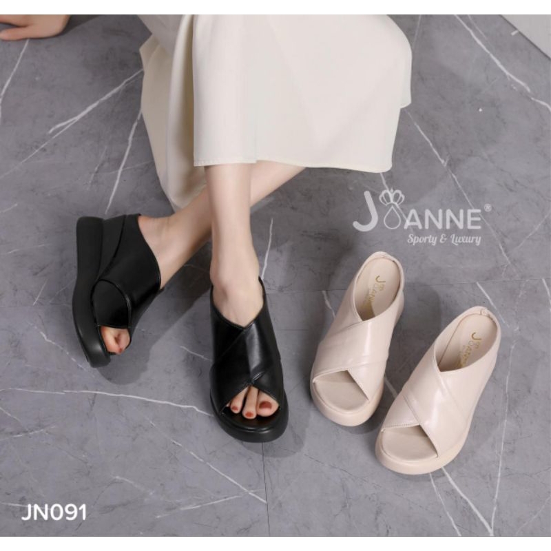 JOANNE Highsole Sandals Wedges Shoes #JN091 ORIGINAL