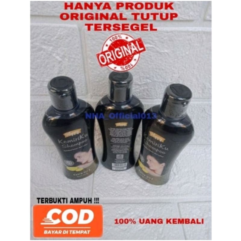 Happy Kemiriku Shampoo Penghilang UBAN Permanen Dalam 7 Hari Asli