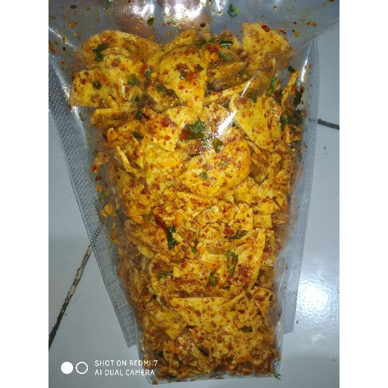 

Basreng pedas daun jeruk 250gram