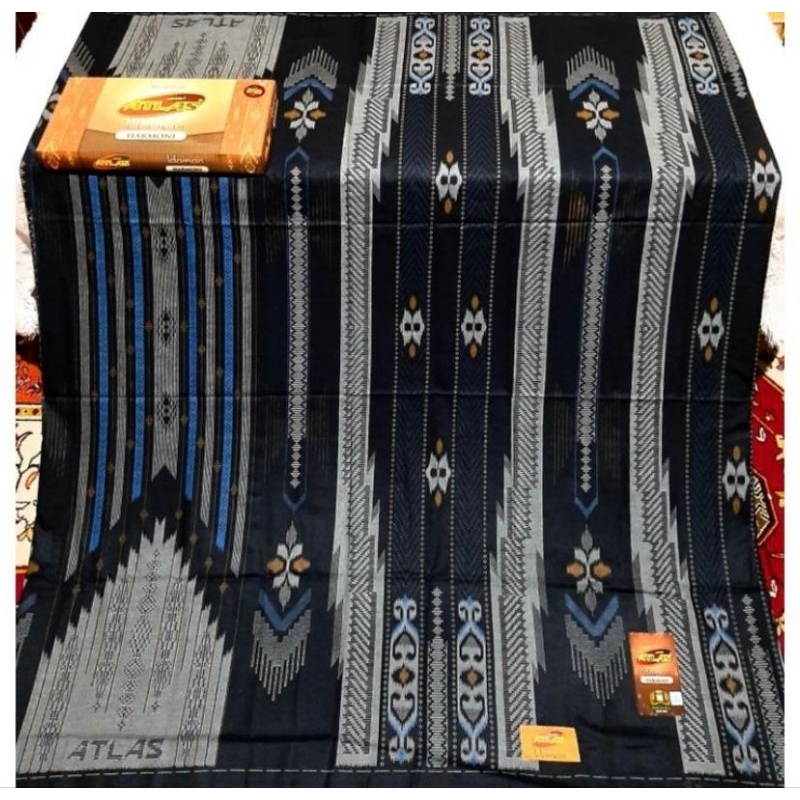 SARUNG ATLAS IDAMAN KEMBANG 555 / ATLAS IDAMAN HARMONI / ATLAS INFINITY SONGKET MOTIF BHS NEW MOTIF 