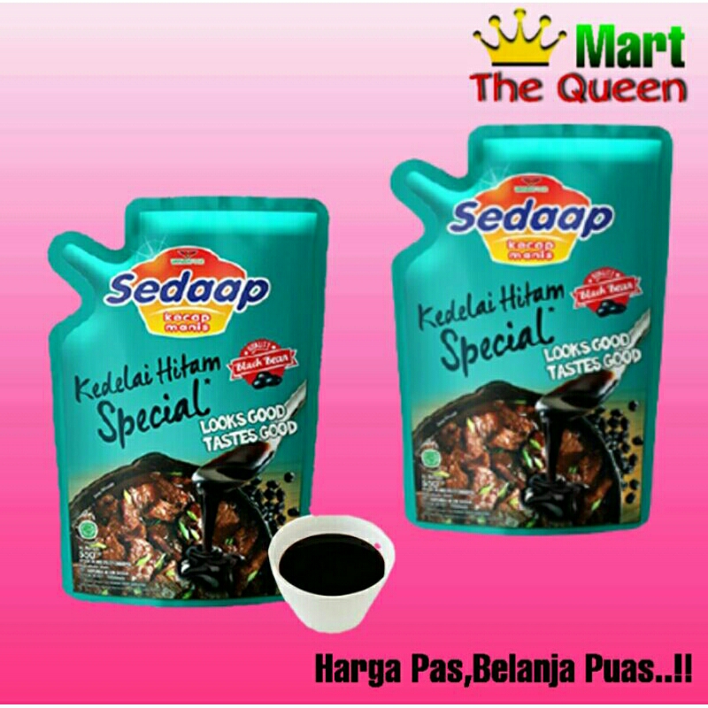 

SEDAAP kecap manis kedelai hitam 520mi