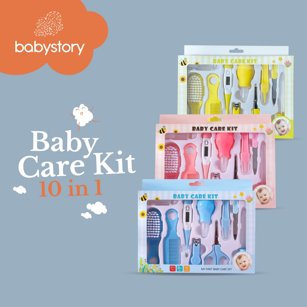 Baby care kit 10 in 1 baby nail kit set baby care kit set