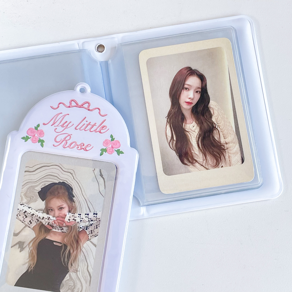 (Ready) Little rose collect book photocard holder / album foto