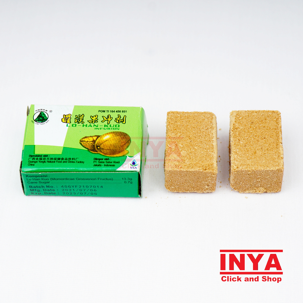 LO HAN KUO INFUSION SSA SACHET 14gr - Herbal KWEI FENG TRADEMARK