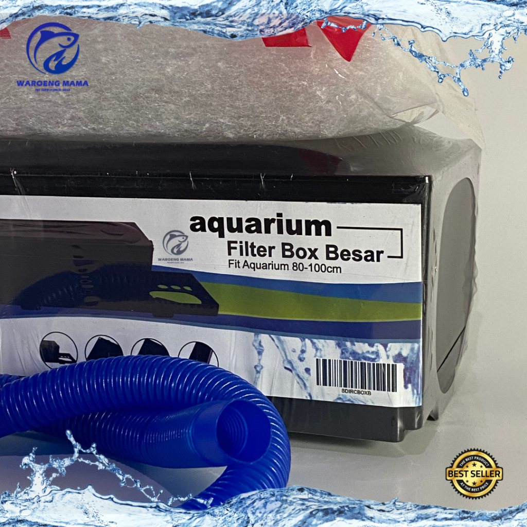 Premium Mesin Pompa Filter Aquarium Top Filter Lengkap Mesin 1200 Paket Box Filter Aquarium Gratis