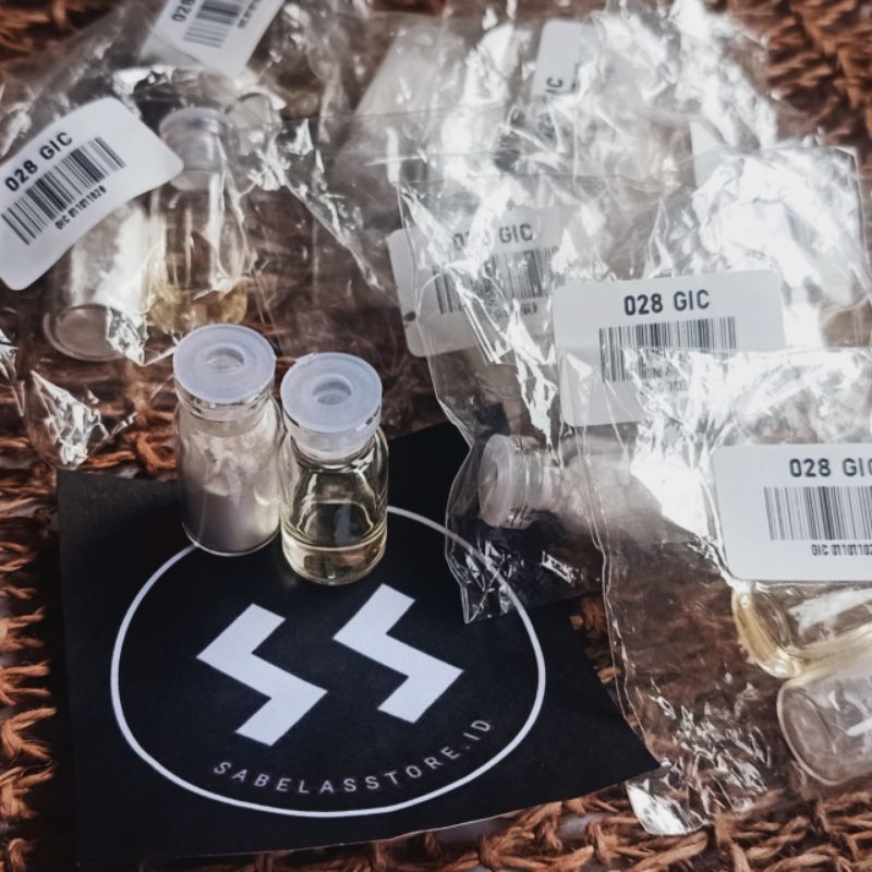 Lem bubuk Gigi Palsu Lem Behel