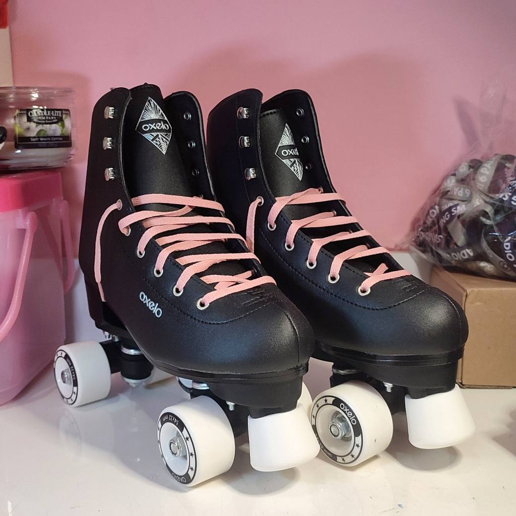 BOOKED Sepatu Roda Roller Quad Skate Oxelo (Preloved / Second)