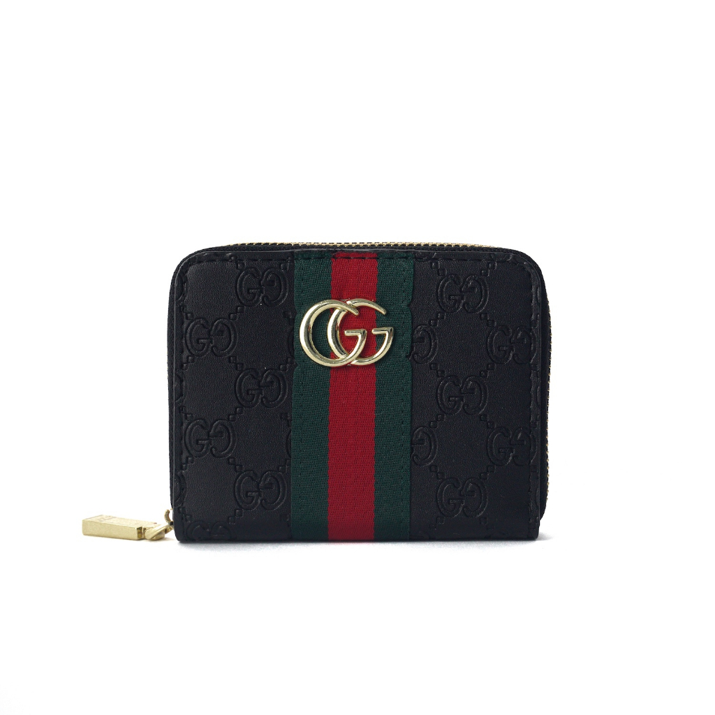 TOKOKOE - Dompet Wanita Lipat Kecil Bahan Kulit Premium Import - GC GT Emboss