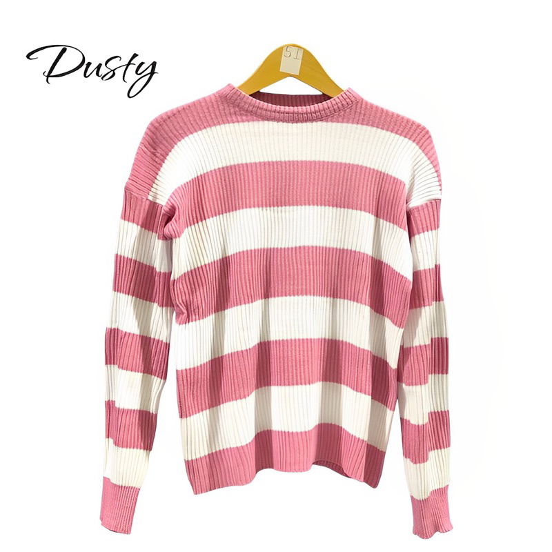 Eira Sweater Rajut Strip