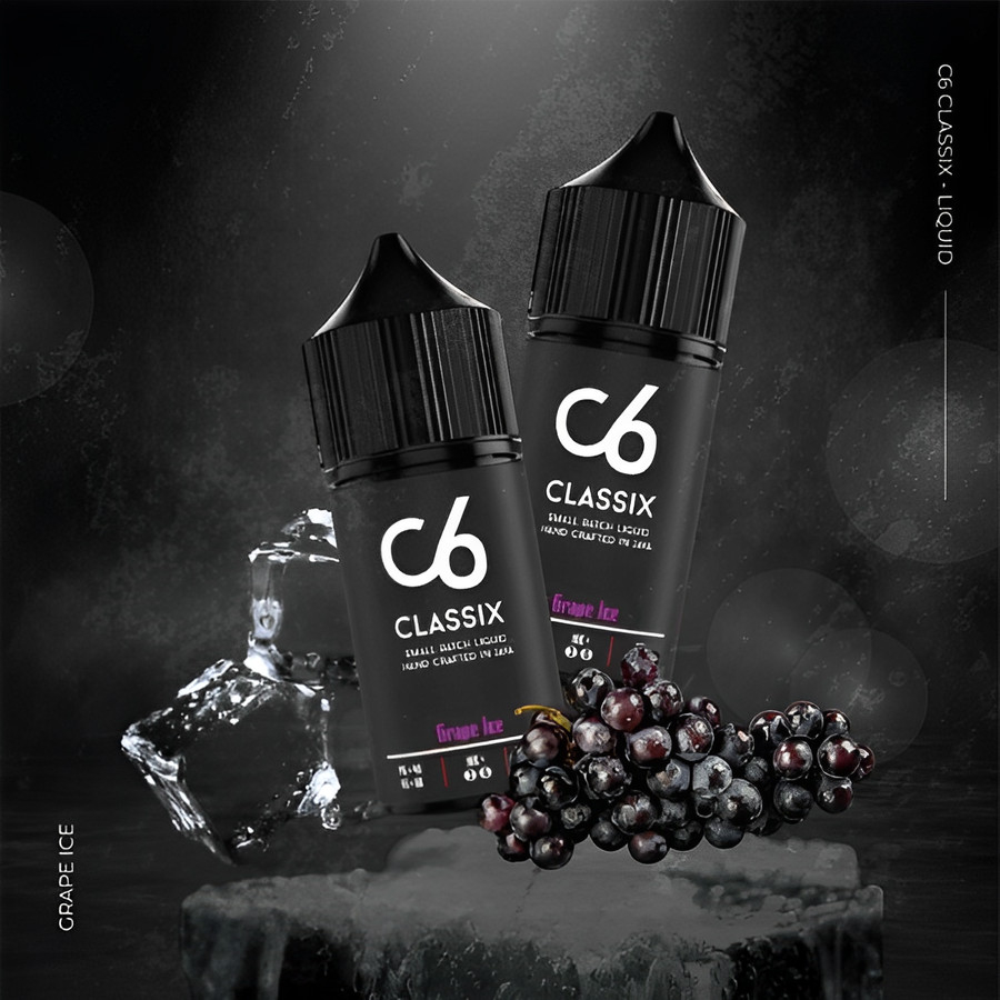 C6 Classix Grape Ice 30ML by Classix Brew