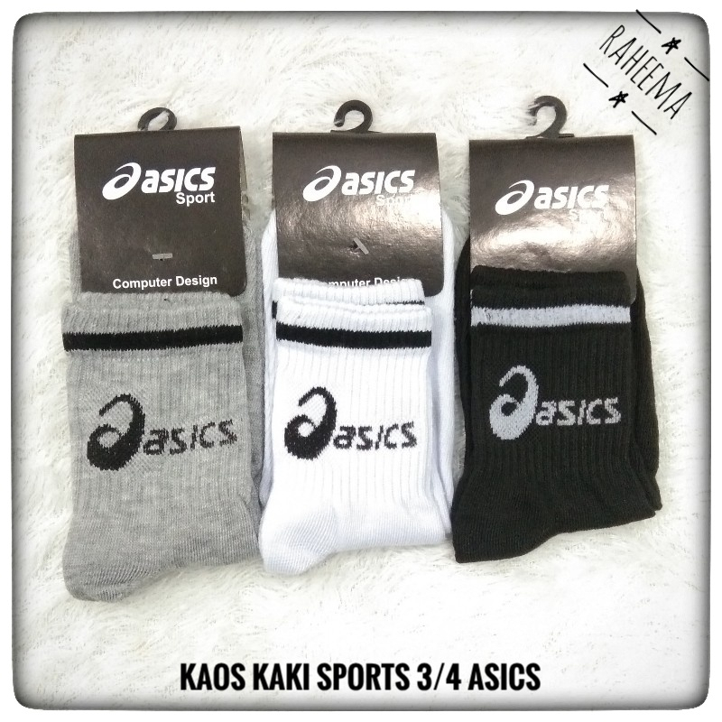 Kaos Kaki Sport ASICS | Kaoskaki Olahraga Pendek | Kaos Kaki Voli Running Dll