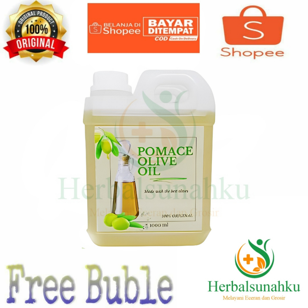 Minyak Zaitun Pomace Olive Oil Repack | Zaitun Pomace 1 Liter | Pomace Olive Oil 1liter