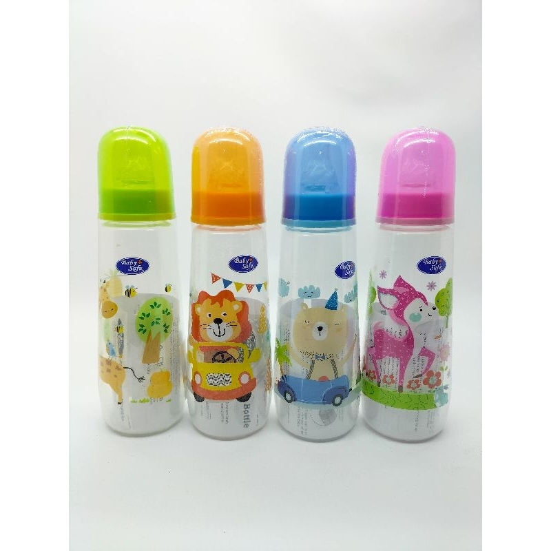 Botol Susu Baby Safe 240 Ml Dot Silikon Lembut BPA free JS 002