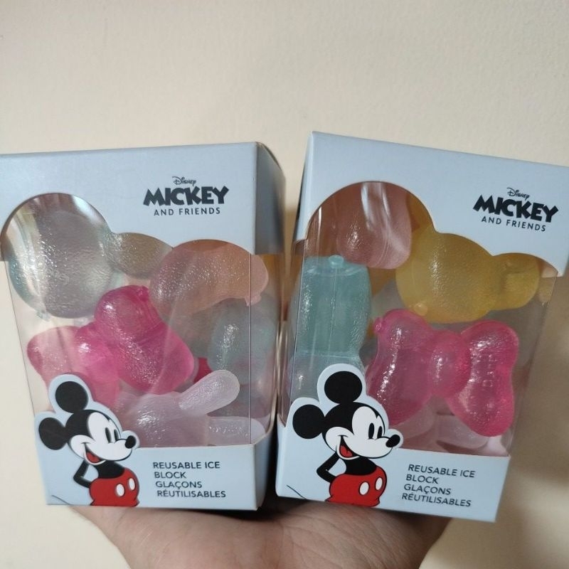 MINISO REUSABLE ICE MICKEY MOUSE ES BATU PAKAI ULANG FOOD GRADE 12PCS