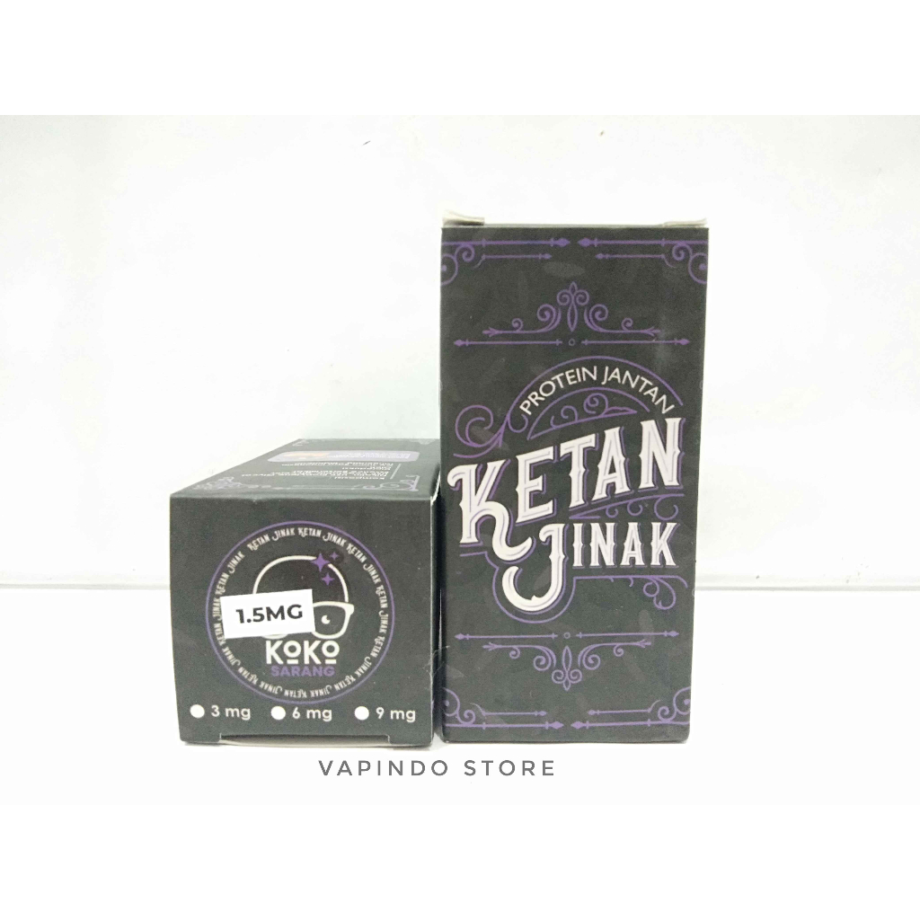 NIC 1.5MG KETAN JINAK 60ML BY KOKO SARANG X MILDOS