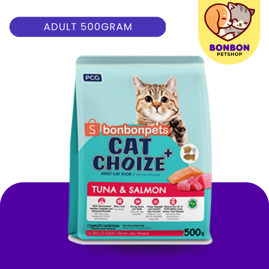 Ratoo Cat Choize Plus Adult Tuna Dan Cat Choize Kitten Tuna & Salmon