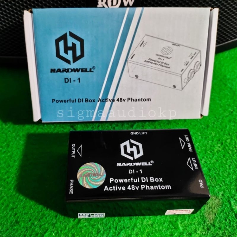 Direct Box Hardwell DI-1 Powerful DI Box Active