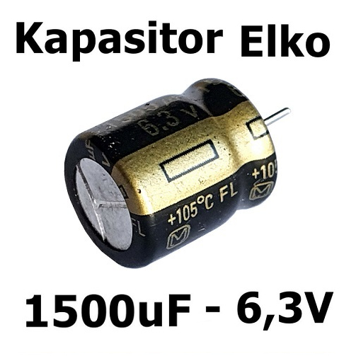 Elco 1500/6,3V 1500/6.3V 1,500/6.3V 1,500/6,3V 1.500/6.3V 1500uf 6,3v 1500 Mikro 6,3V elko Komputer Motherboard Kualitas Bagus