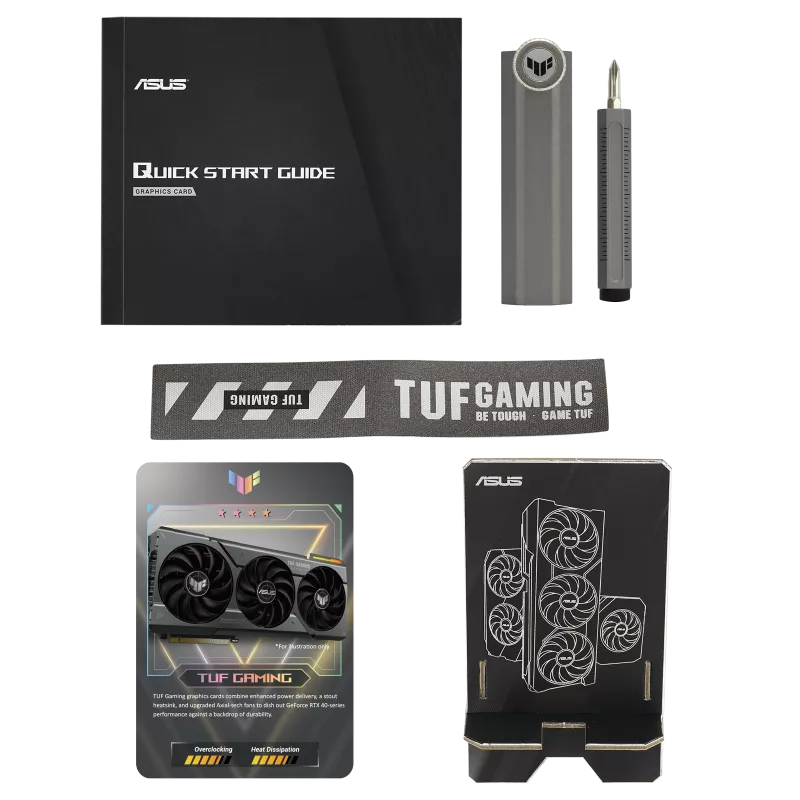 VGA ASUS GeForce RTX 4070 12GB GDDR6X TUF GAMING OC | RTX4070 DDR6X