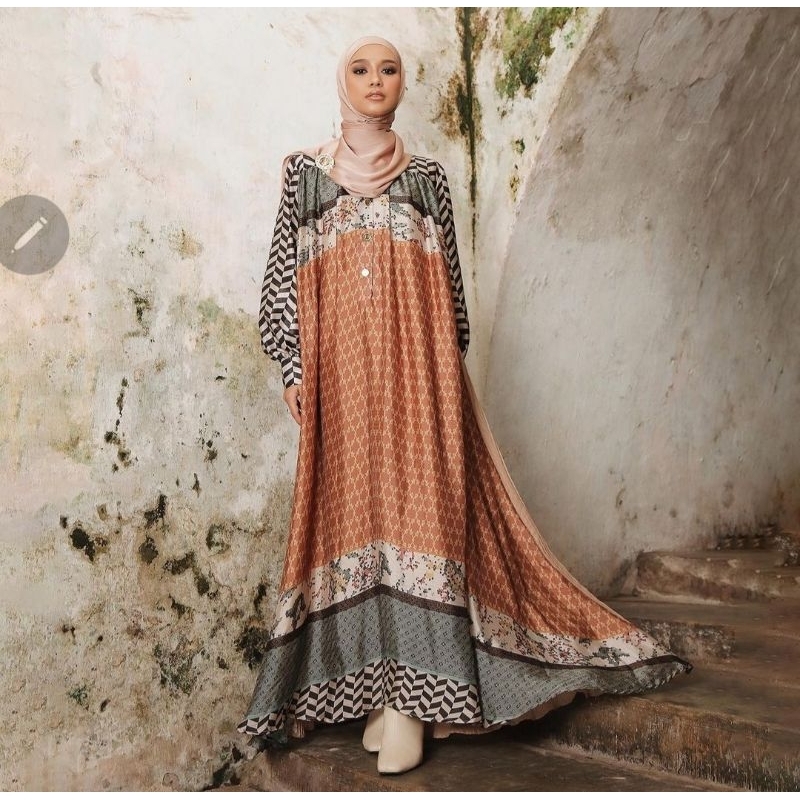 READY SIAP KIRIM LAYLA DRESS ZASKIA SUNGKAR