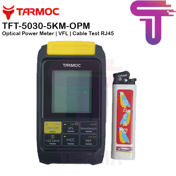 Tarmoc TFT-5030-5KM-OPM |Mini OPM -50~+30dB | VFL | LAN Tester |Senter