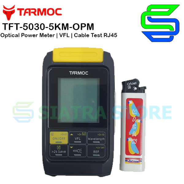 Tarmoc TFT-5030-5KM-OPM |Mini OPM -50~+30dB | VFL | LAN Tester |Senter