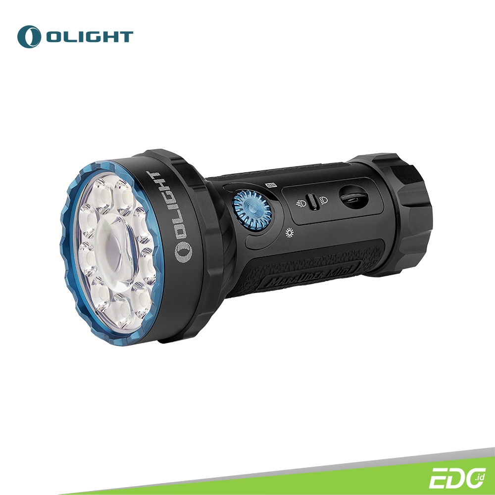 OLIGHT Senter Marauder Mini Black 7000lm 600m  Flashlight + RGB LED