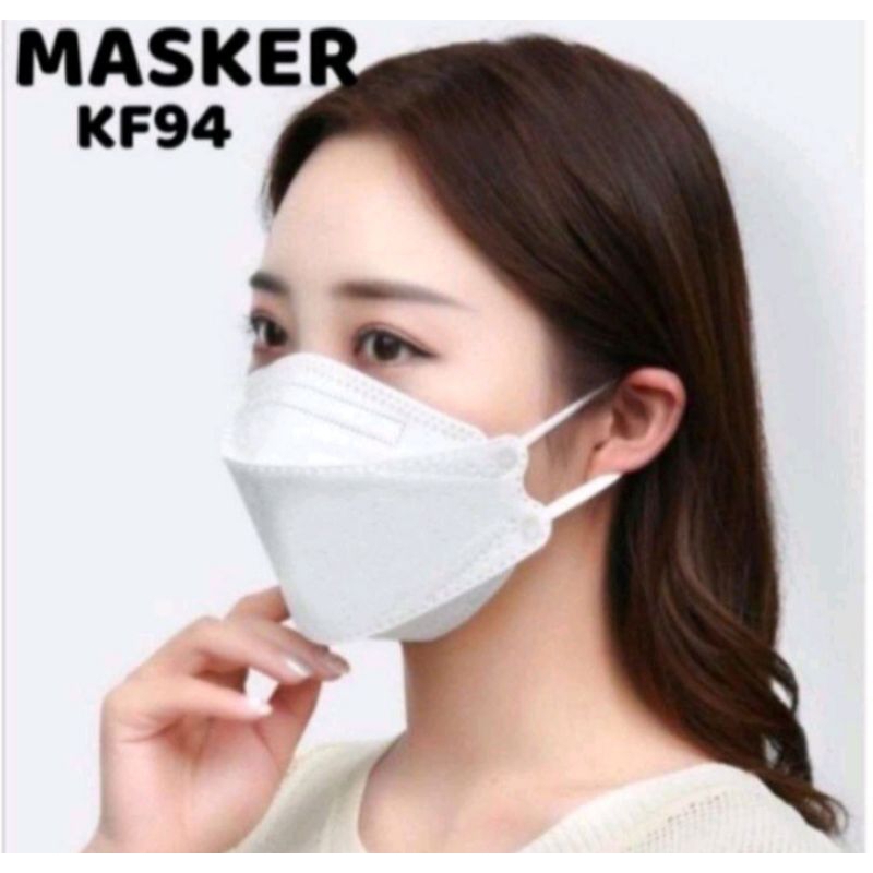 Masker KF94 4ply Protective Mask Bahan lembut isi 10pcs