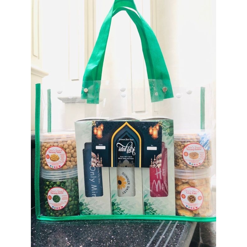 hampers lebaran premium hari raya / paket hampers hari raya cantik premium