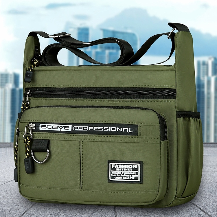 TAS SELEMPANG PRIA IMPORT DISTRO KANVAS ARMY HIJAU MAROA REMAJA LAKI TA789G3 BRANDED PREMIUM SLINGBAG SHOULDER BAG BAHU COWOK KEREN DEWASA KEKINIAN MURAH FASHION SIMPLE CASUAL BATAM