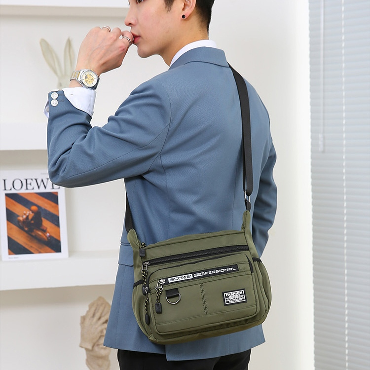 TAS SELEMPANG PRIA MURAH IMPORT KANVAS SIMPLE COWOK KEREN HIJAU ARMY REMAJA LAKI BRANDED DISTRO KEKINIAN MAROA TA789G3 FASHION CASUAL BATAM PREMIUM SLINGBAG SHOULDER BAG BAHU DEWASA