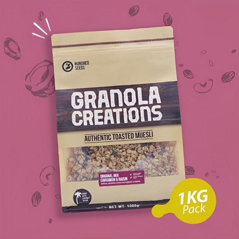 

Granola Creations 1kg Cinnamon & Raisin-Original mix