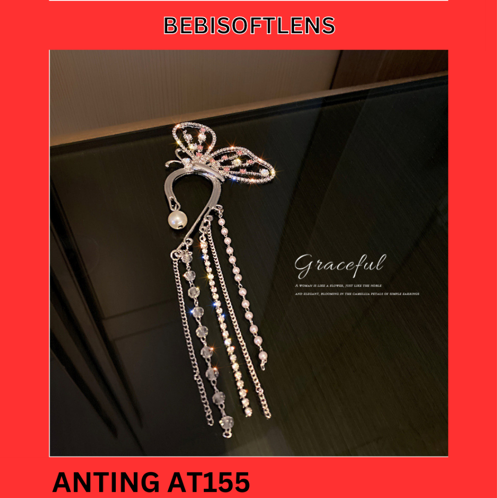 Anting AT 155 Cantelan Telinga / Aksesoris Telinga (1Pcs)  /Deluna / BEBI