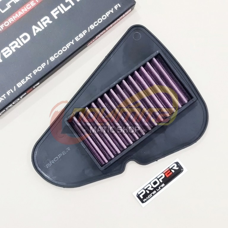 Hybrid Air Filter Udara Proper Racing Line Honda Vario Beat Scoopy FI